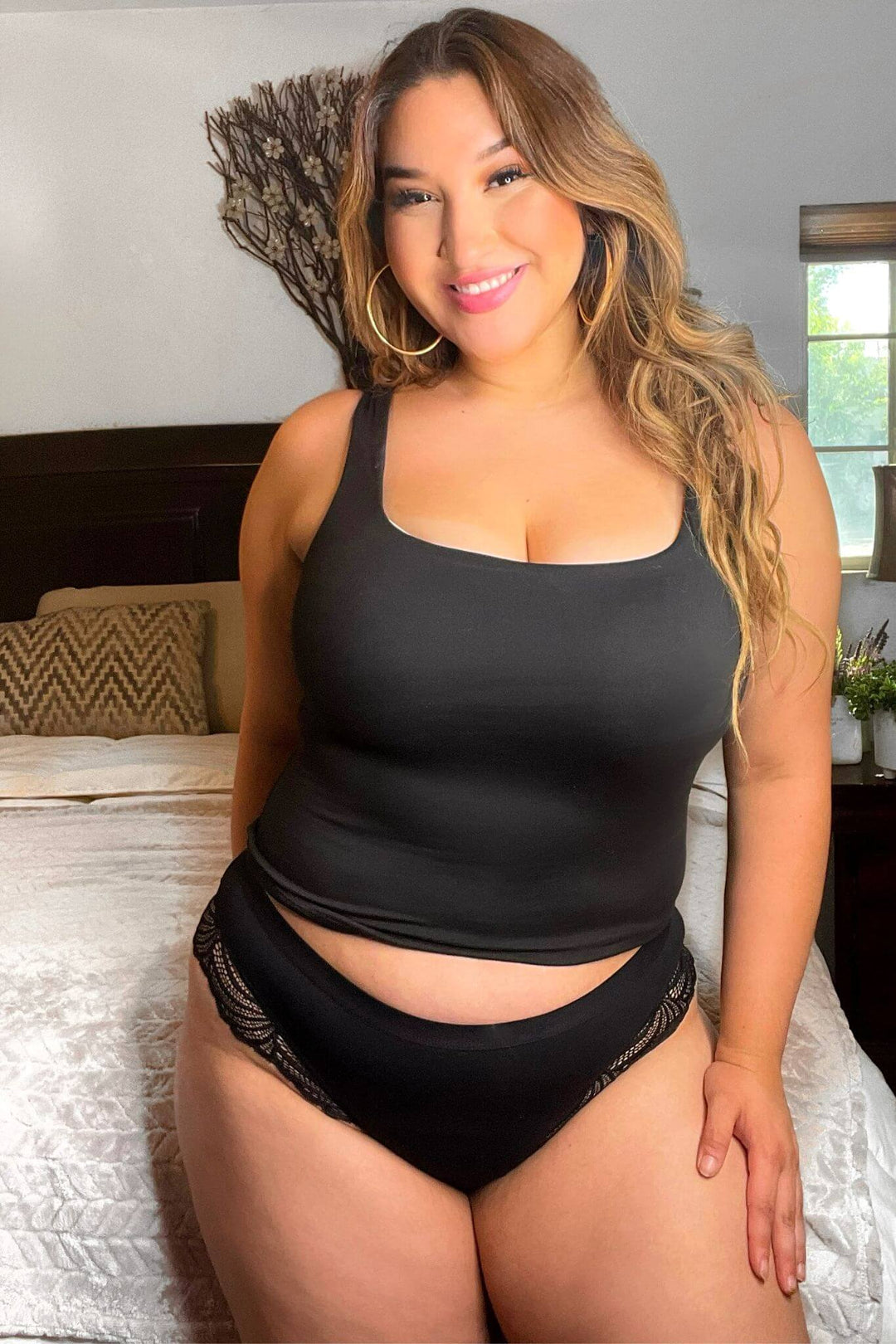 Black Bikini Period Underwear.