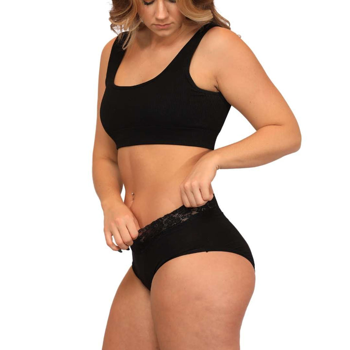 High Waist Brief: Lourdes